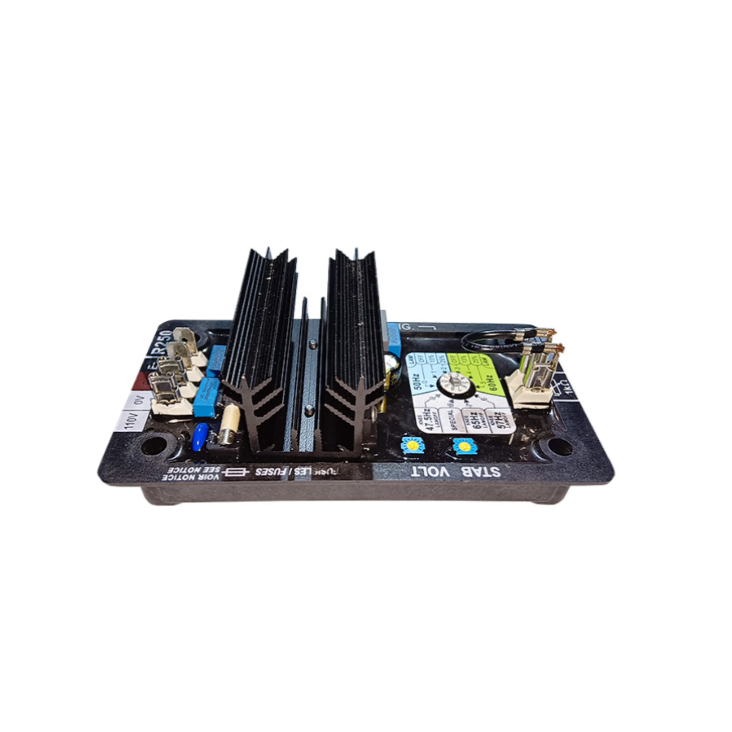 

Fast Shipping High Quality Generator Spare Parts AVR R250 for Alternator Generator Automatic Voltage Regulator