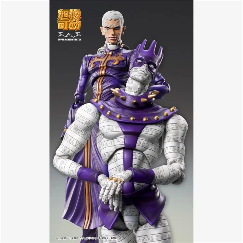 In Stock Original Medicos SUPER ACTION STATUE Enrico Pucci JoJo's Bizarre Adventure Animation Character Model Action Toys Gifts