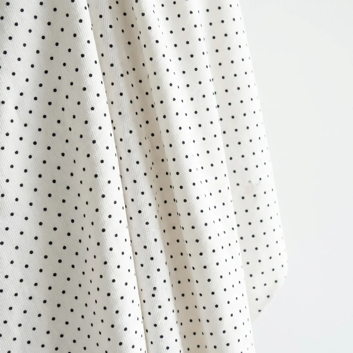 Corduroy Fabric Solid Color polka dot Stripe For Sewing Garment Shirts Romper Dress Jackets Sweater Sofa Cloth Throw Pillow By