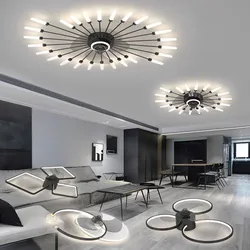 Firework Ceiling Fan Lamps 2026 Modern Chandelier For Living Room Bedroom Home Decor Dimming Ceiling Fan Lights Lustre Fixtures