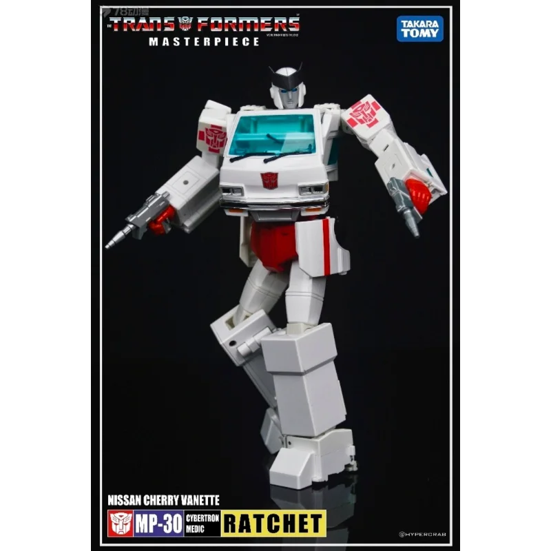 

В наличии: Трансформируемая игрушка-фигурка Masterpiece MP30 RATCHET в коллекционной упаковке. Коллекционная модель, игрушка-подарок для мальчиков и мужчин.