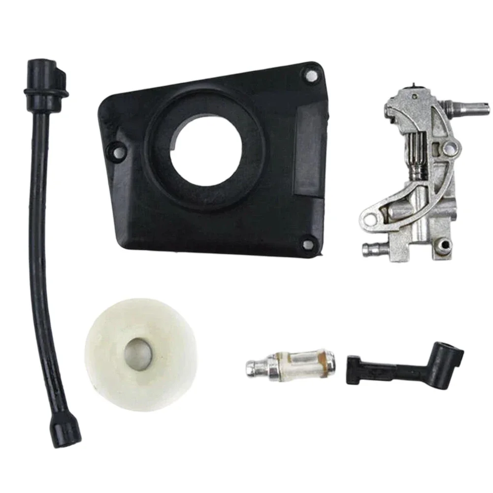 

Oil Drive Pump Filter Pipe Kit for For CHINESE Chainsaws 4500 5200 5800 45CC 52CC 58CC Enhancing Oil Delivery Efficiency