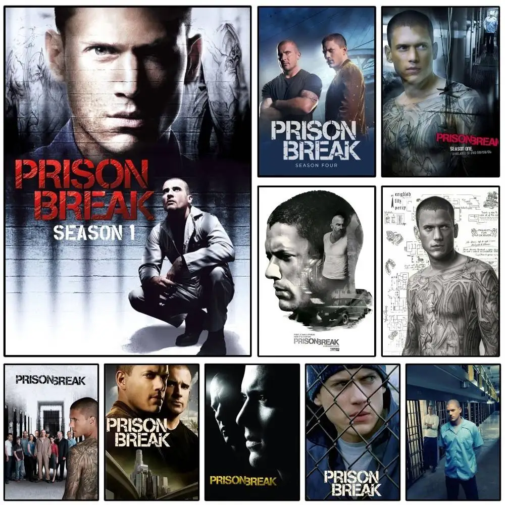 ملصقات جدارية (ستيكر) لمسلسل Prison Break