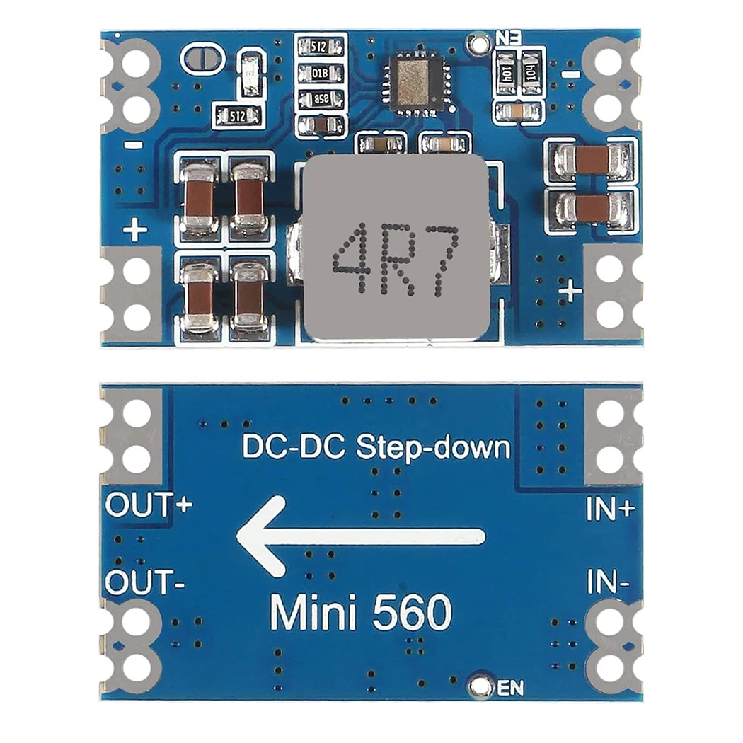 High Efficiency Output 3.3V 5V 9V 12V 5A Mini560 Step Down DC-DC Converter Voltage Regulator Buck Stabilized Power Supply Module