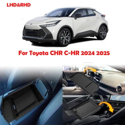For Toyota CHR C-HR 2024 2025 navigation screen rear central control armrest  Wireless charging silicone anti slip Storage pad