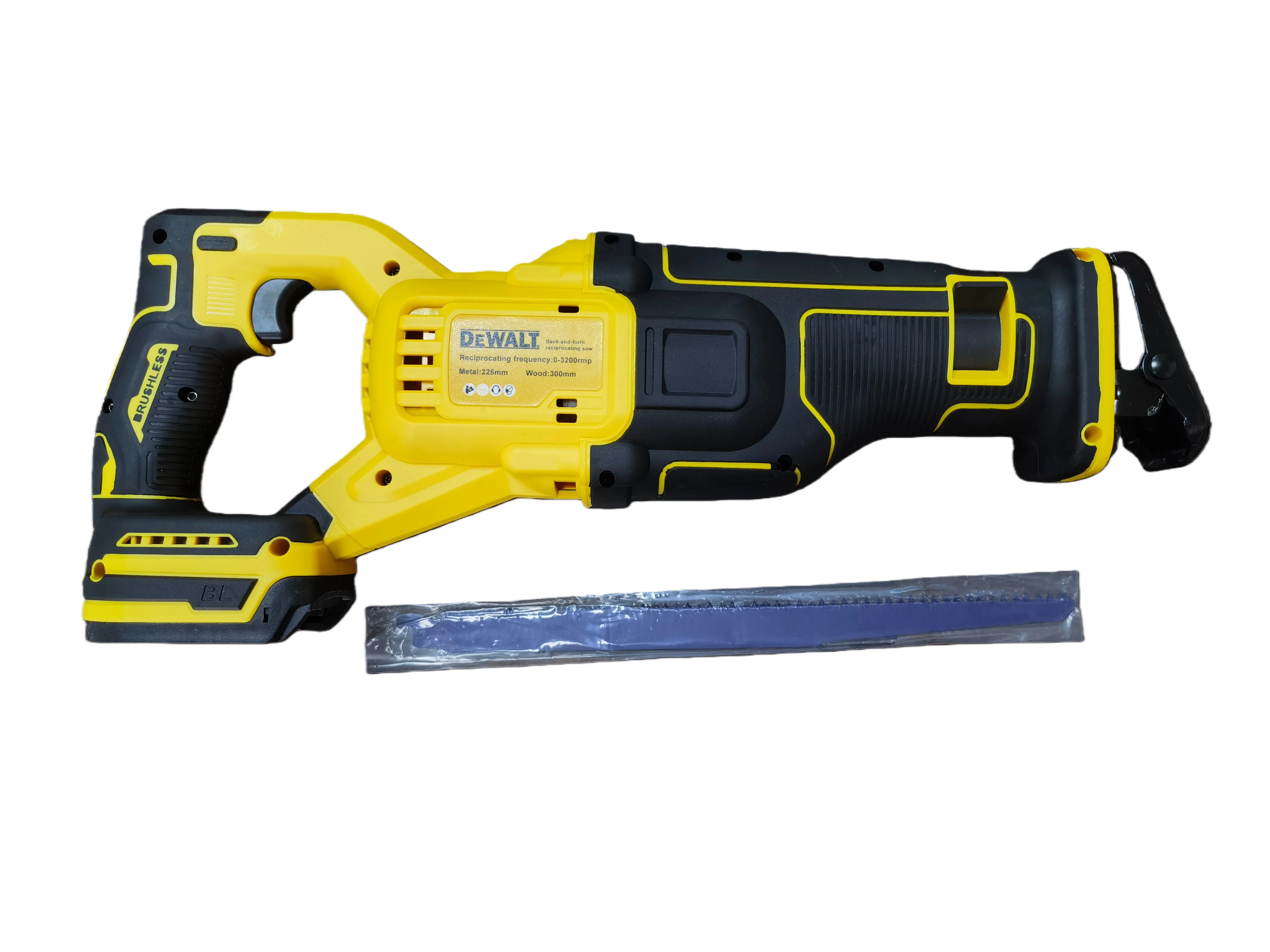 DeWalt brushless lithium battery reciprocating saw woodworking electric saw and household handheld saw