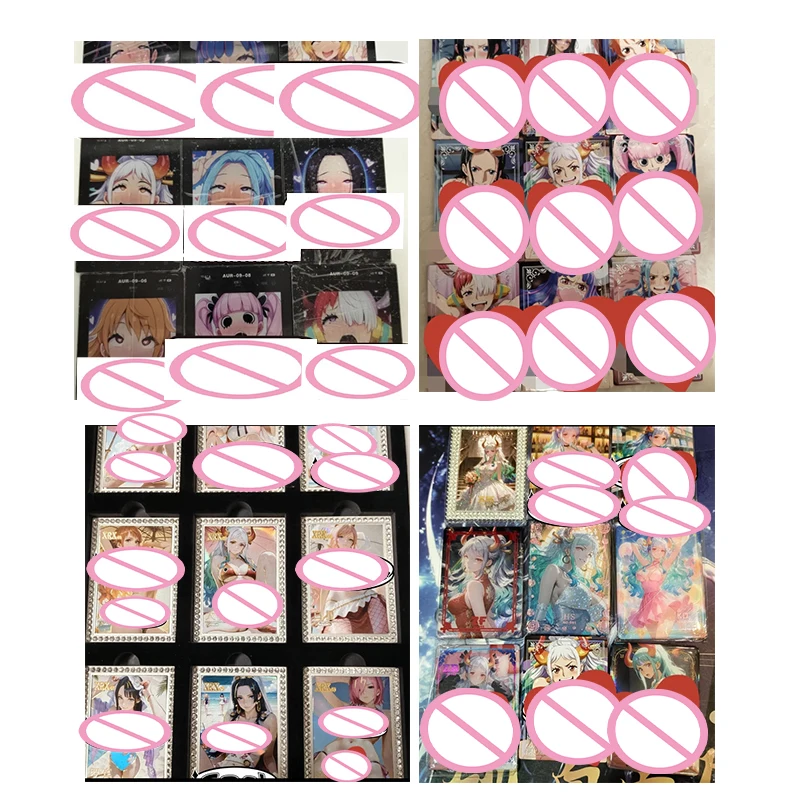 Japanische Anime ONE PIECE TSR SQ XRX Boa Hancock Yamato Nico Robin Sammelkarten Weihnachten Geburtstagsgeschenke Kinderspielzeug