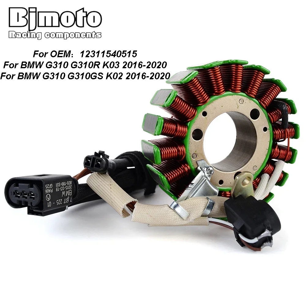 

Motorcycle Generator Stator Coil For BMW G310 G310R K03 G 310 G310GS K02 2016-2023 2022 2021 2020 11138562768