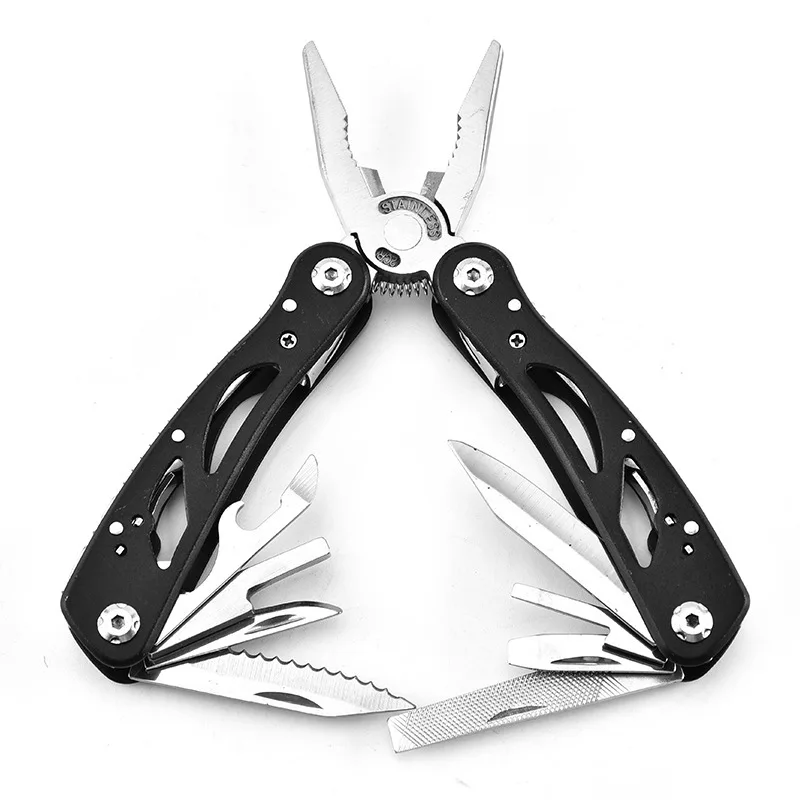 11-In-1 Multitool Pliers Multi Function Pocket Knife Set with Nylon Sheath,Outdoor,Survival,Hiking,Camping,fishing Gifts for Men