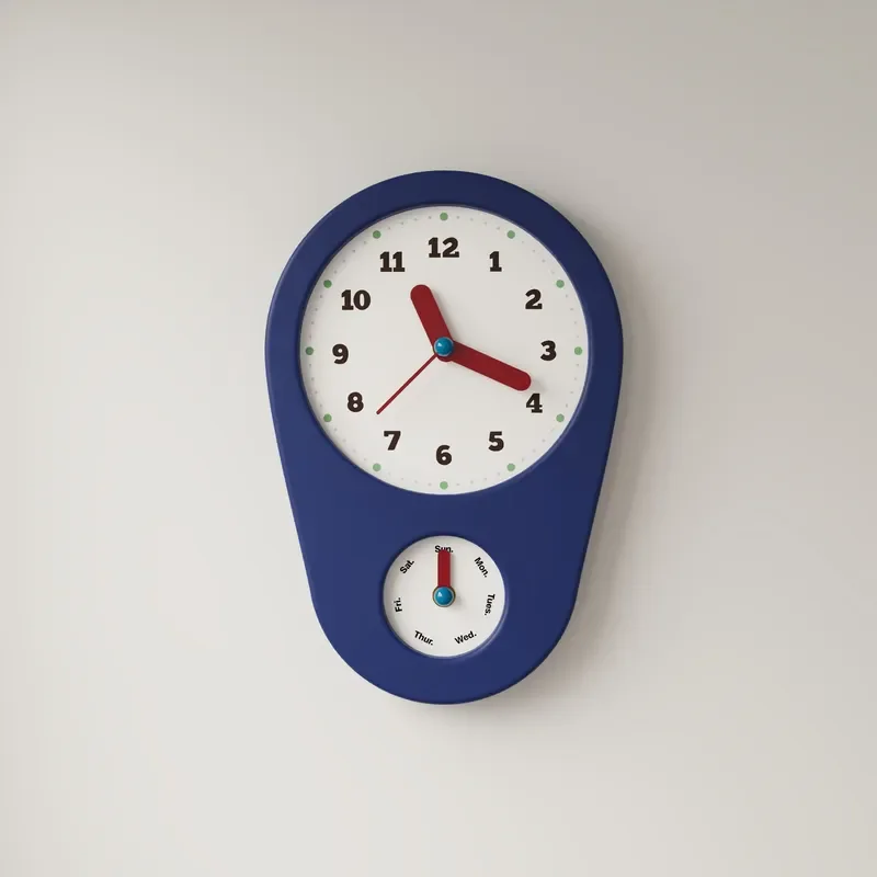 Modern Minimalist Wall Clock Silent Non Ticking Quartz Timepiece For Living Room Bedroom Home Decor Elegant Round Design 2026