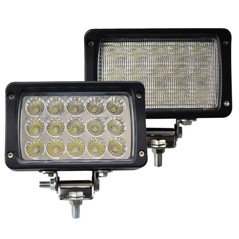 

6Inch Square Flood LED Work Light Truck Offroad Car spotlight Driving Lamp for SUV 4x4 ATV Tractor Heavy Duty Trailer Tractor