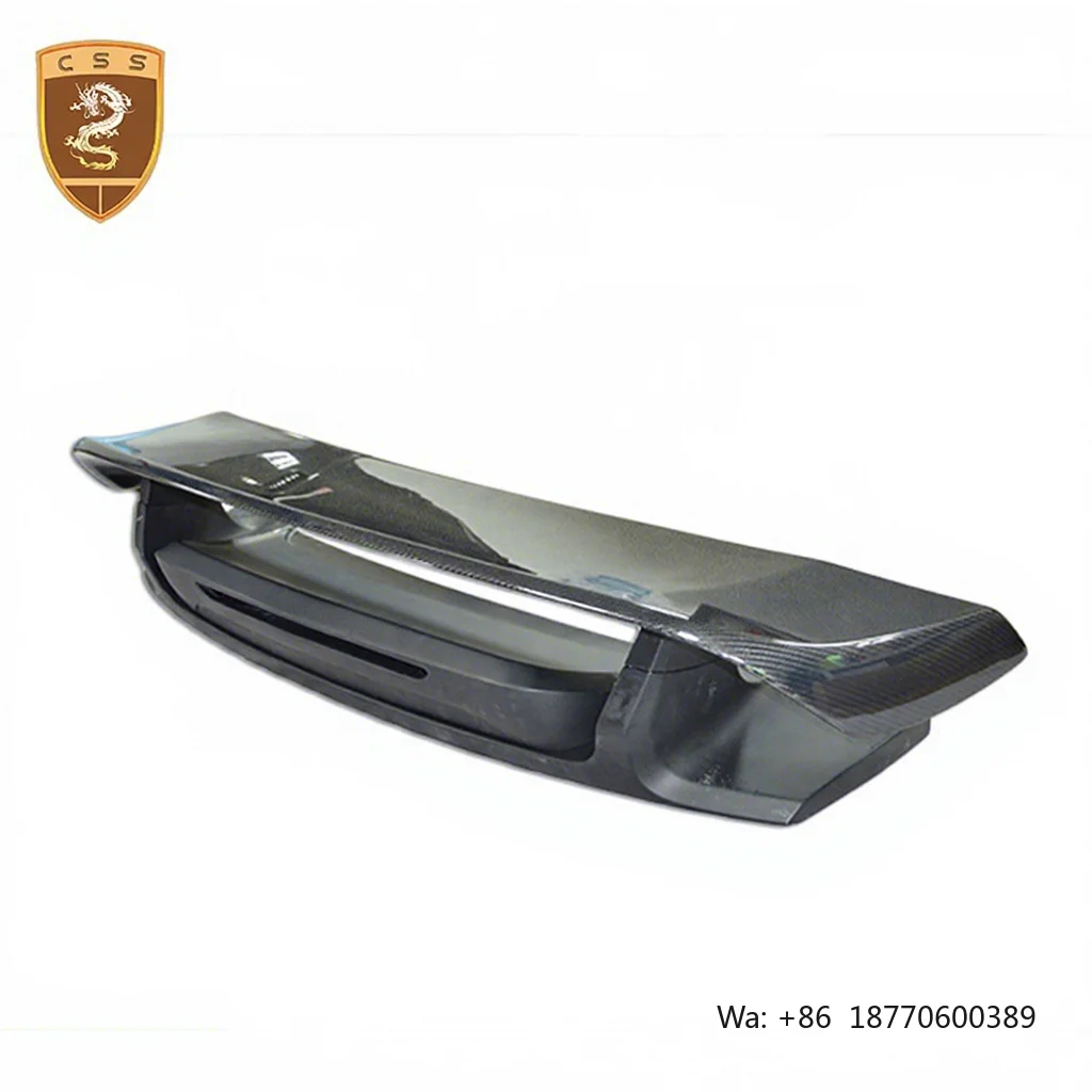Promotional Price Body Parts FRP Car Spoiler Rear Wing for Porche 911 991 Update to T-chart 2014-2016