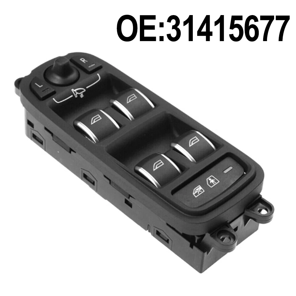 

Black Power Window Switch Abs Plastic Window Switch 3-Pin Switch Perfect Fitment ABS Plastic Construction Direct Replacement