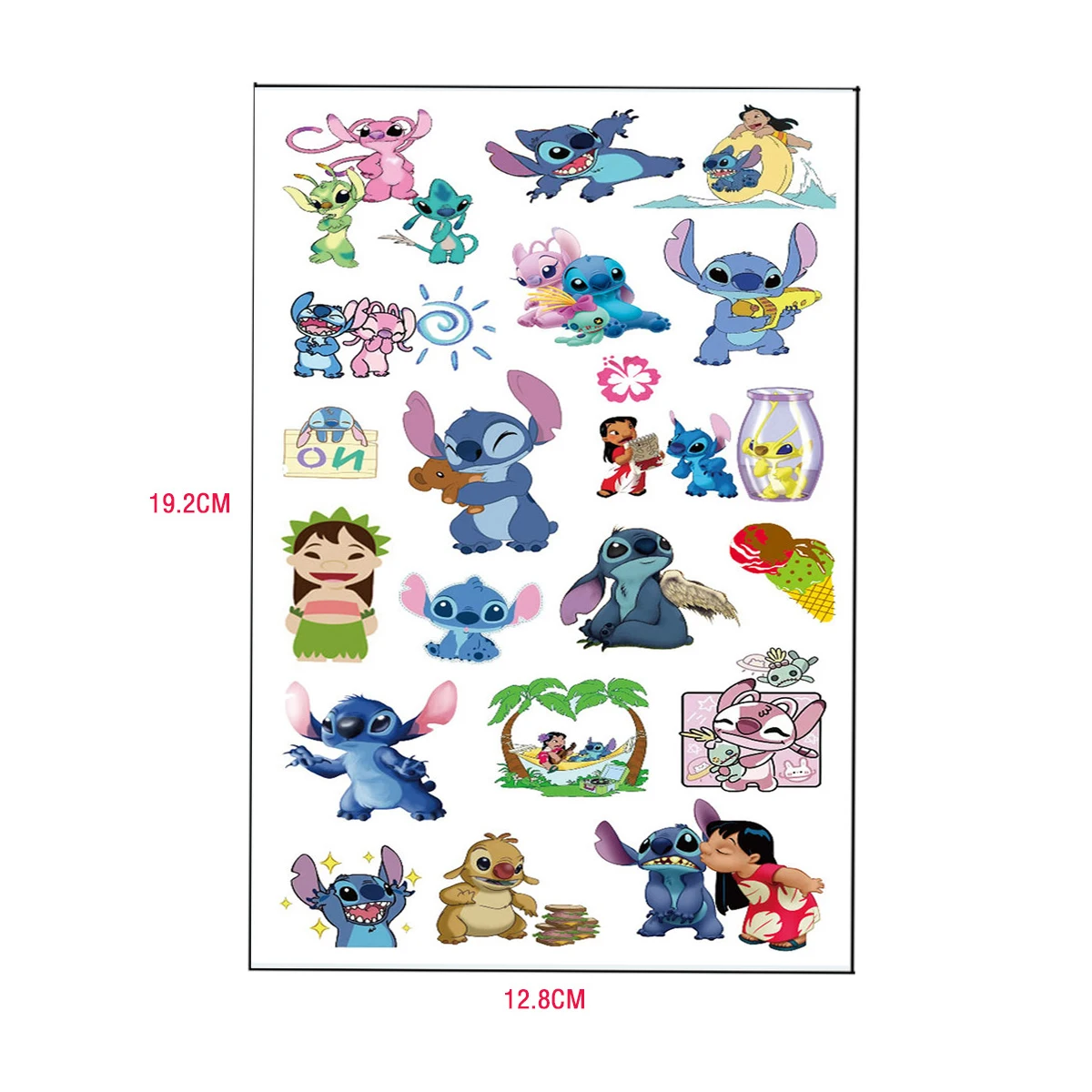 Lilo & Stitch Cartoon Stickers 4