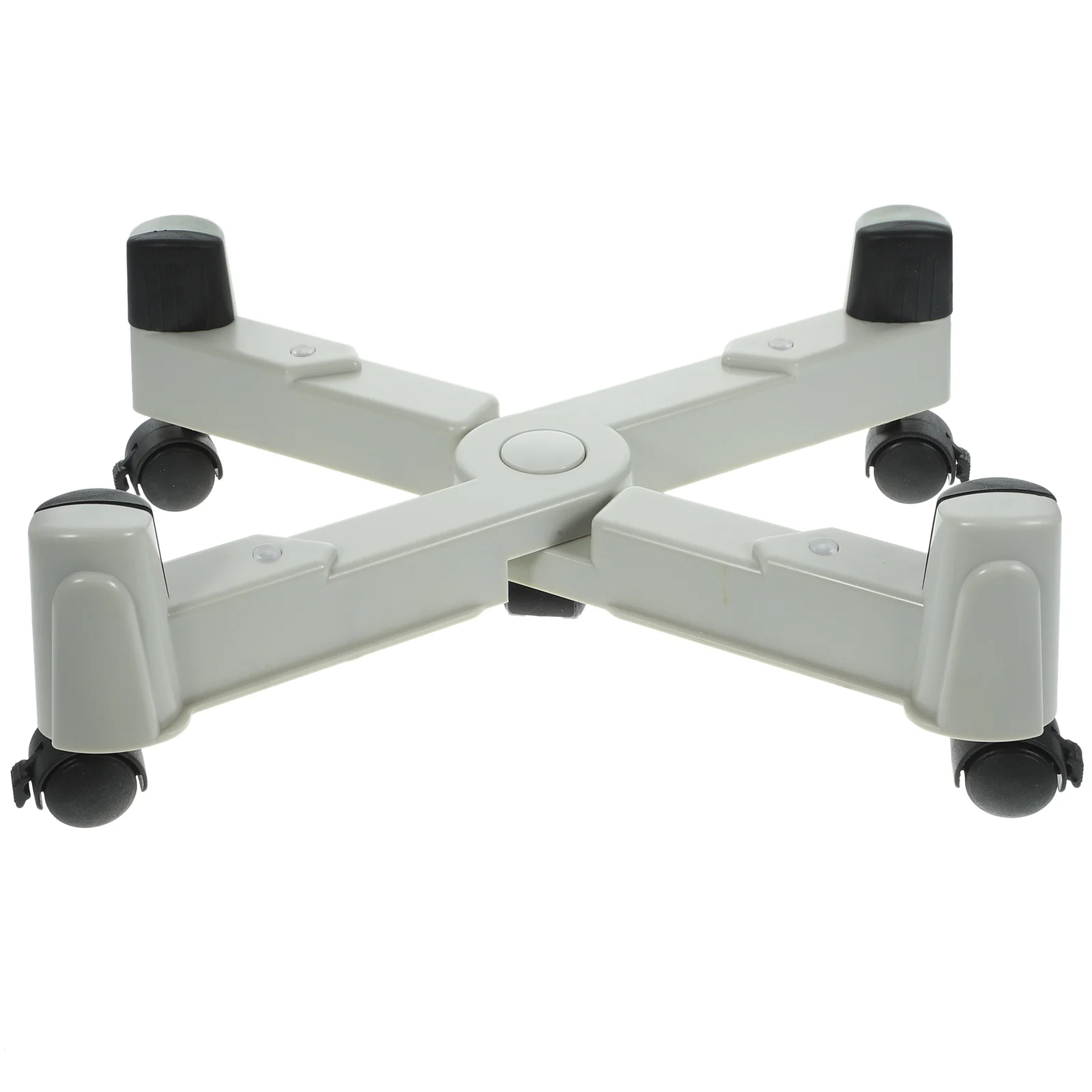 Computer Tower Stand With Wheels Heat Dissipation Design Modern Cpu Holder For Desktop Pc Accessory Mobile Rack Home