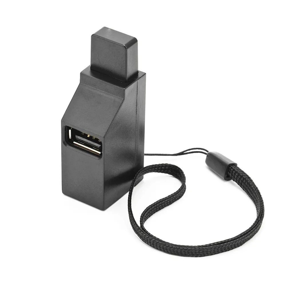 USB 3.0 محور محول موسع صندوق الفاصل الصغير 1 إلى 3 منافذ عالية السرعة USB 2.0 للكمبيوتر المحمول U القرص قارئ بطاقات #5