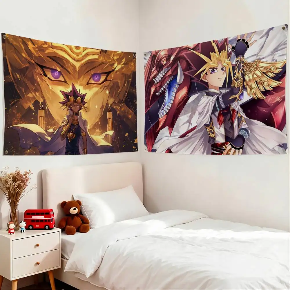 Y-Yu-Gi-Oh Victory Dragon Flags Wall Hanging Tapestry Outdoor Garage Room Decorative flag Background Blanket