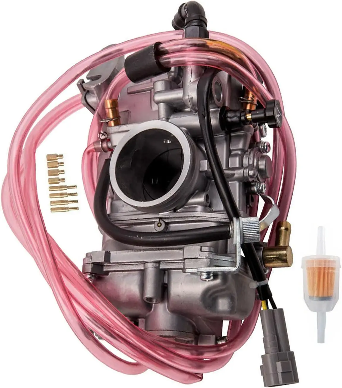 

Carburetor Carb for Kawasaki KLX450R KX450F/Yamaha YZ400F YZ450F YFZ450 WR400F WR426F WR450F/Polaris Outlaw 525 S IRS ATV