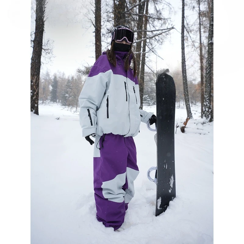 Ski s women's waterproof and windproof professional padded cotton warm snow  ski pants