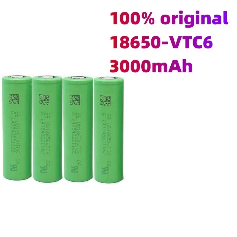 2023 Nuovo originale 3.7 V 3000 MAH 18650 batteria per us18650 Sony VTC6 30A giocattoli strumenti batteria torcia + caricatore USB