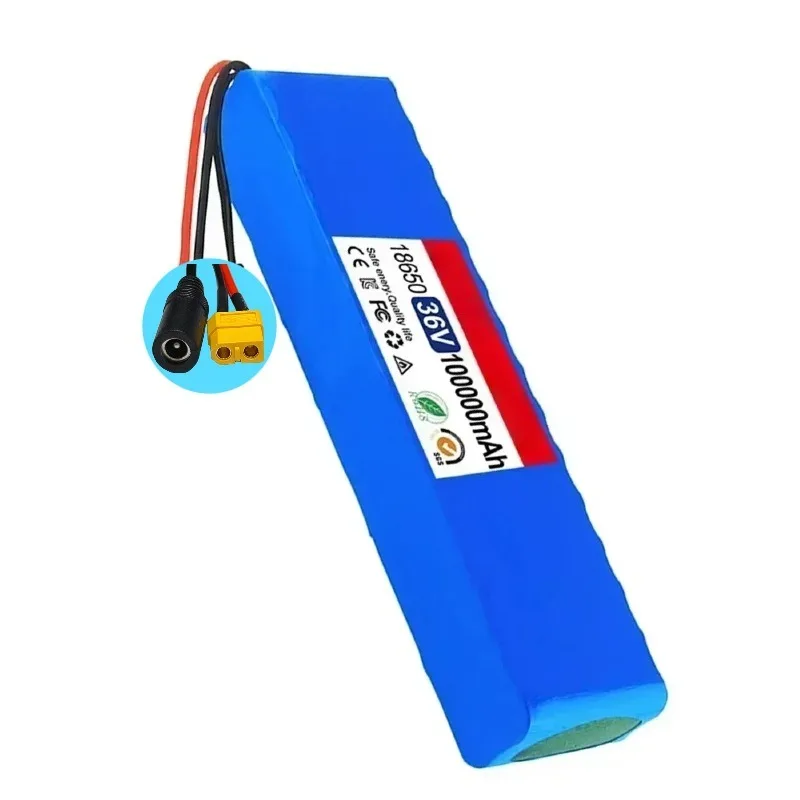 10S3P 36V 10Ah Battery Pack 18650 For Electric Scooter Lithium-ion Battery in stock fast shipping  Fast Charging high quality