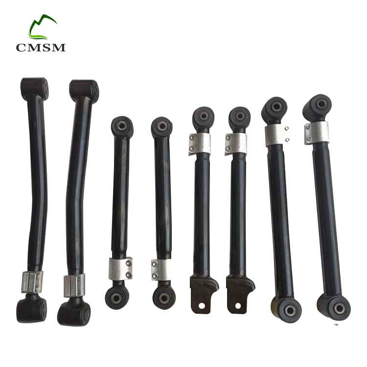 

For Jeeps Wranglers JL 4x4 Off Road Suspension Systems Arms All 8-arm 4inch Lift Adjustable Control Short Arm Kits Black Iron