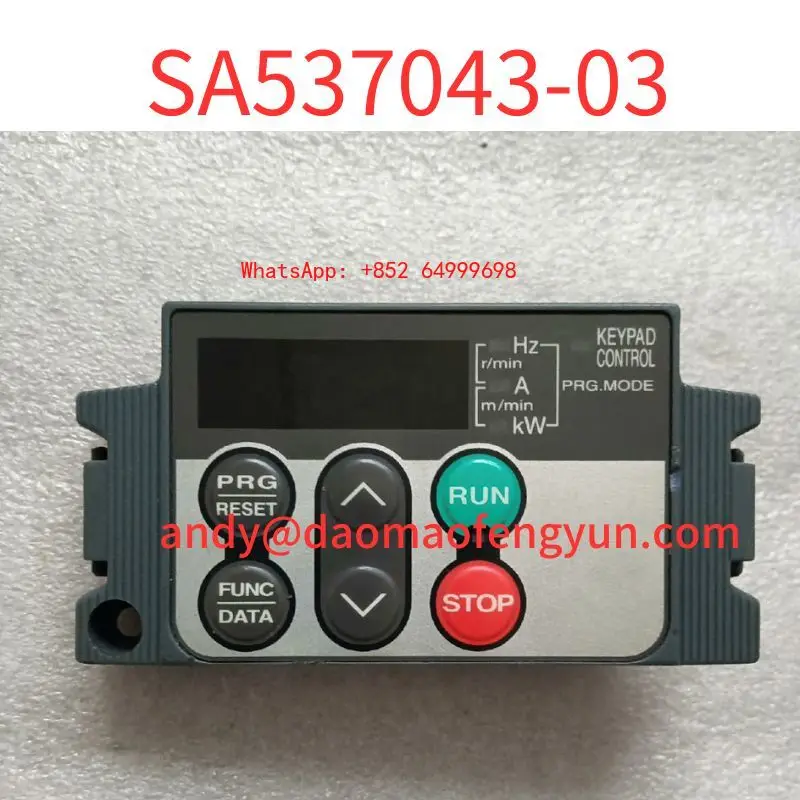 

Second-hand E1S frequency converter panel SA537043-03