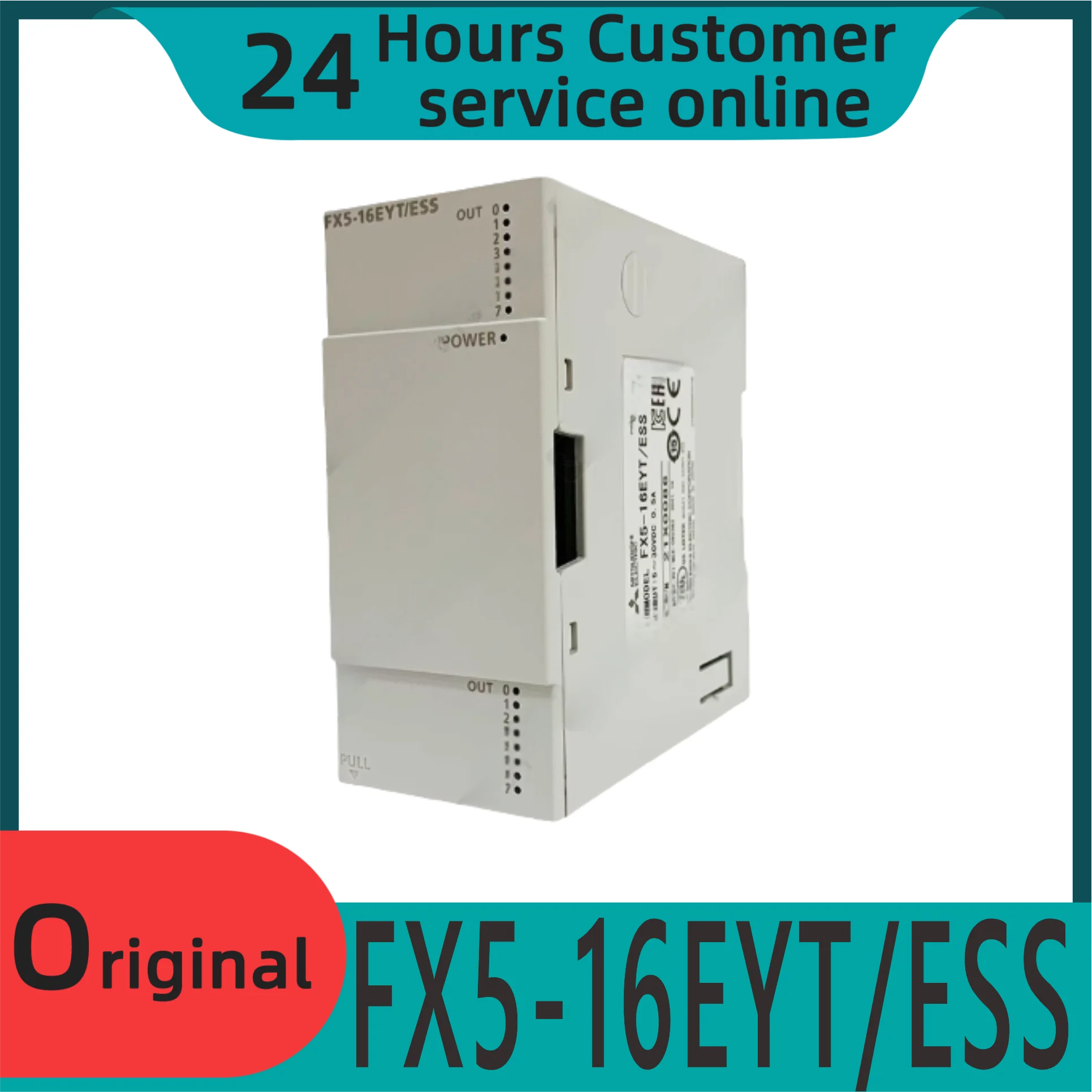 

Совершенно новый оригинальный модуль 16-точечный модуль расширения выхода Fx5-16eyt/ess