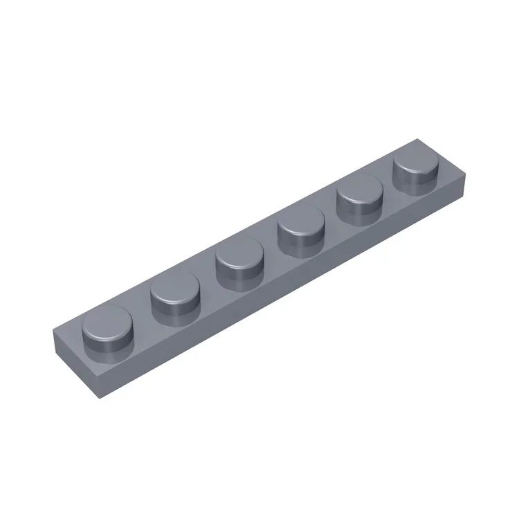 Gobricks GDS-505 Platte 1 x 6, kompatibel mit Lego 3666 Teilen, DIY-Baustein für Kinder, Partikelplatte zum Selbermachen