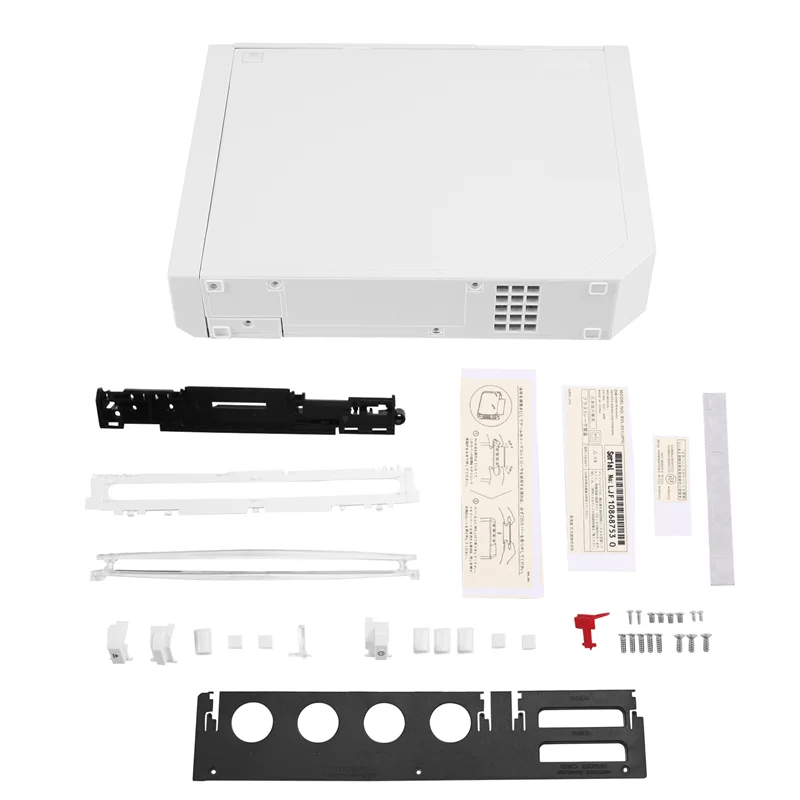 

For Wii Full Case Cover Housing Shell With Buttons For NS-Wii Transparent Housing Shell Case For Wii Game Console