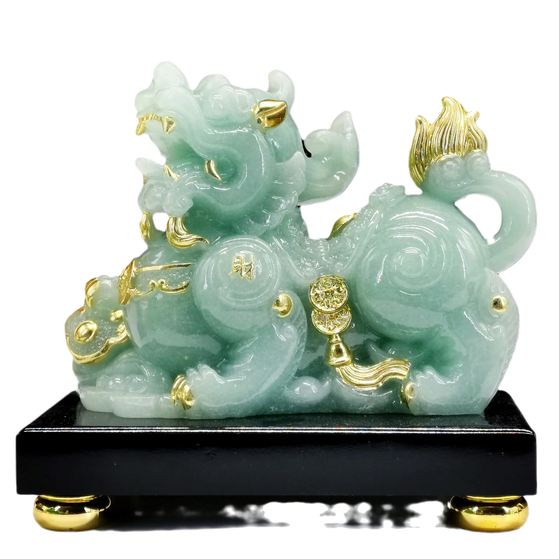 Jade Pixiu Ornament For Desk Counter Decor