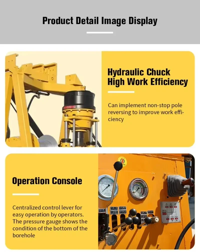 Core Drilling Rock Drill Rig Sampling Machine for Sale 200m Geological Core Drill Rig Spt Test Machine Portable Drilling Rig