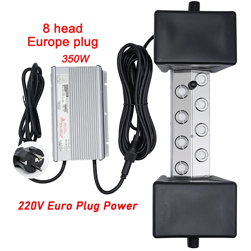 110 V/220 v 4/6/8/10/12 Hoofd Ultrasone Mist Maker Fogger Rvs luchtbevochtiger Kas Voor Hydrocultuur Hoge Kwaliteit