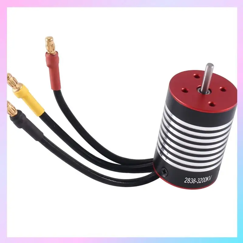 AB25-2838 브러시리스 모터 3200KV 3800KV 4500KV 1/8 1/10 1/12 1/14 RC 자동차 드리프트 레이싱 오프로드 몬스터 트럭