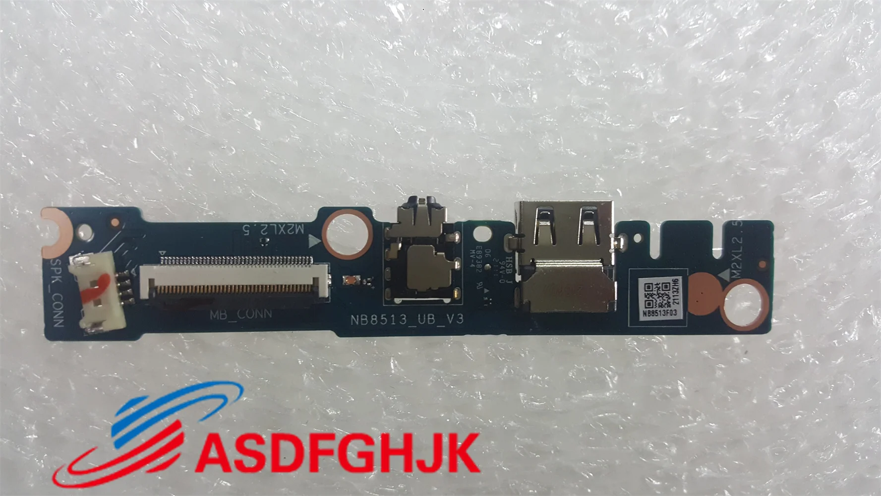 For Acer Aspire 5 A514-52 A514-52G A315-34 A514-33 N19H1 N19H2 Laptop USB Jack Audio Headphones interface Board NB8513_UB_V3