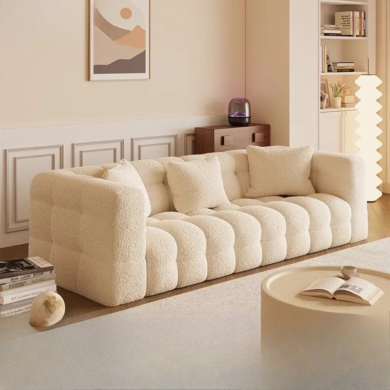 

Adults Cushion Living Room Sofa Plush Minimalist Modern Economic Sofa Relaxing Lounge Meubles De Salon House Accessories