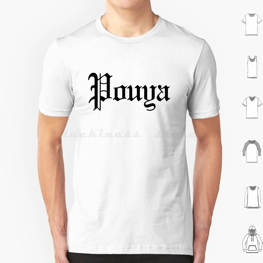 Pouya Blck T Shirt 6Xl Cotton Cool Tee Pouya Underground Underdog Buffet Boys Trap Rap Punk Music Sesh Waterboyz Chris Travis