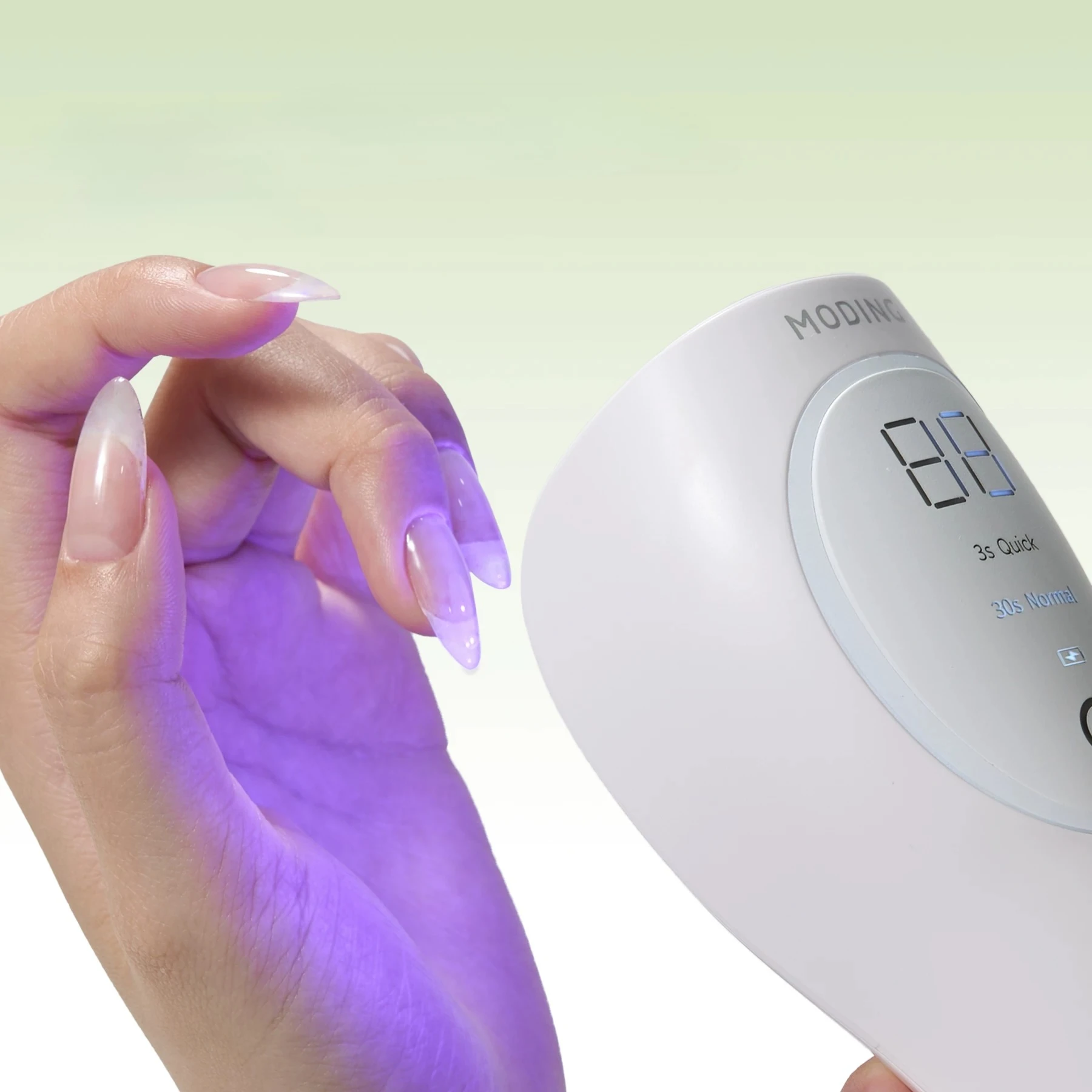 3W Nail Dryer Handheld UV LED Nail Lamp Portable Nail Drying Lamp USB Rechargeable Mini Flashlight Pen For Drying Gel
