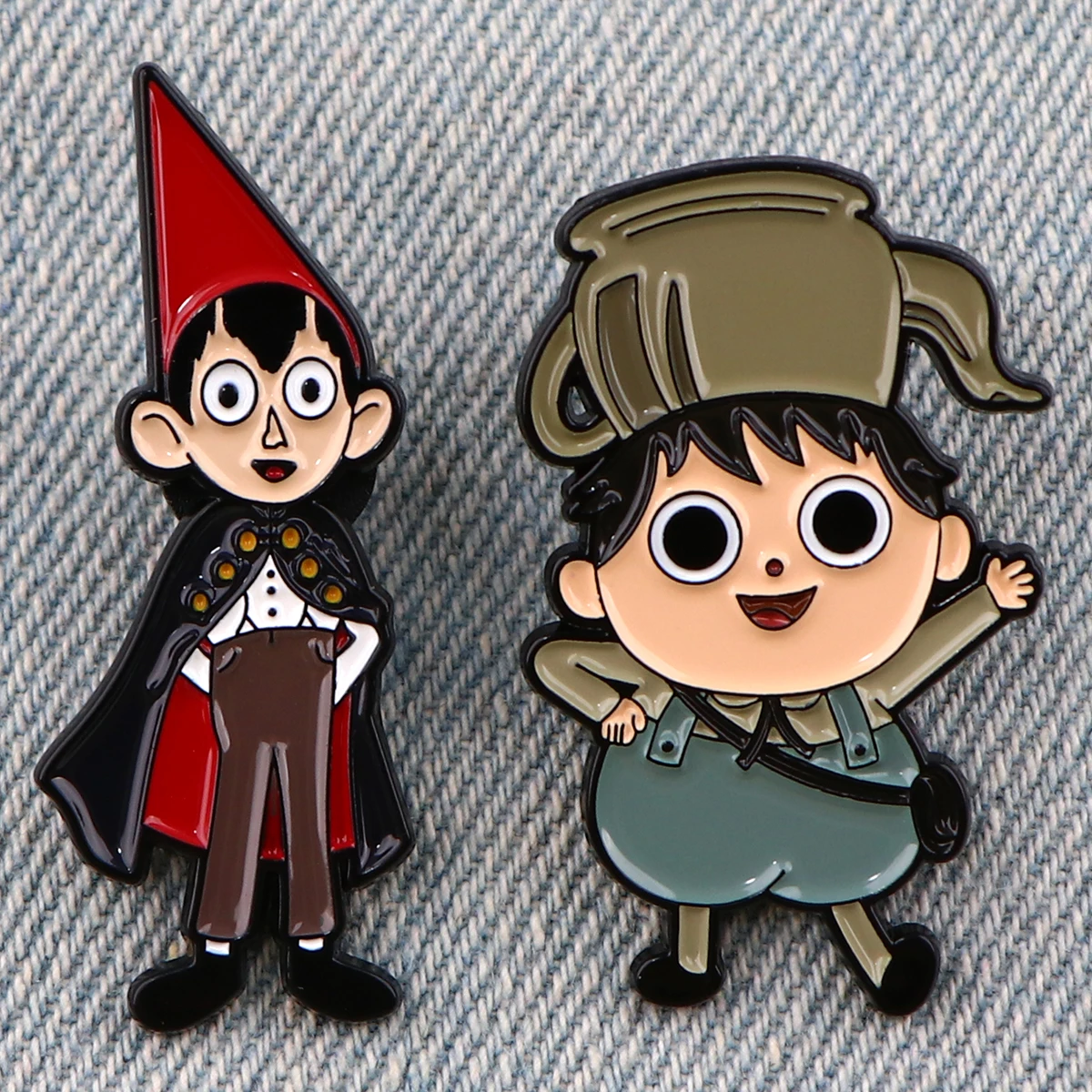 Child Cartoon Enamel Pins Animated Character Brooches Backpack Lapel Clothing Badges Fashion Jewelry Accessories Souvenir Gifts