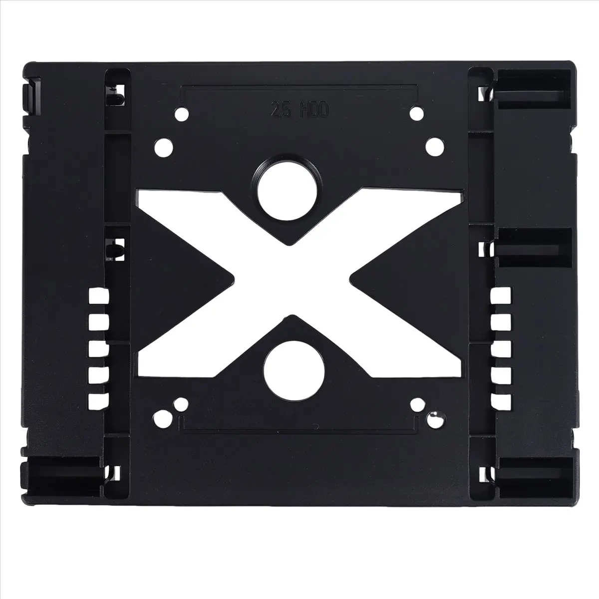 T35C 5.25 Optical Drive Position 2.5 Inch to 3.5 Inch SSD 8CM Fan HDD Adapter Tray Dock Hard Drive Holder for PC Enclosure