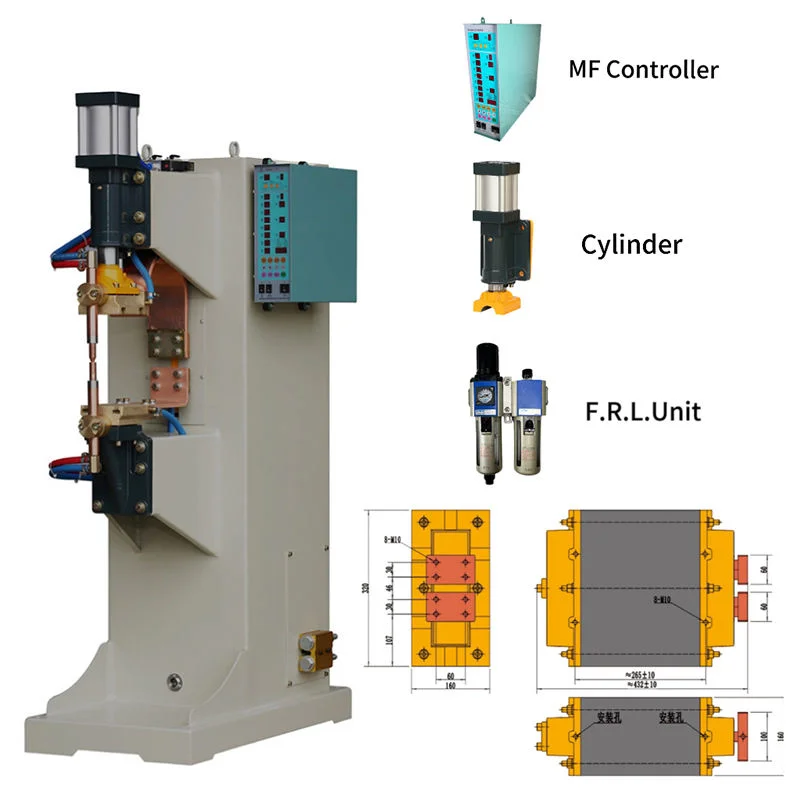 Affordable Customized New Automatic Spot Affordable Long Arm Wire Mesh Row Welders Spot Welding Machine