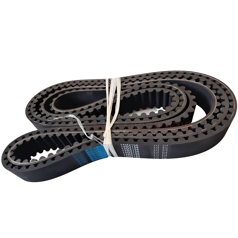 HTD 14M Thời Gian Đai C = 2100/2128/2156/2184/2198/2240 Rộng 25.4/40/50/85Mm Răng 150 152 154 156 157 160 HTD14M Dây