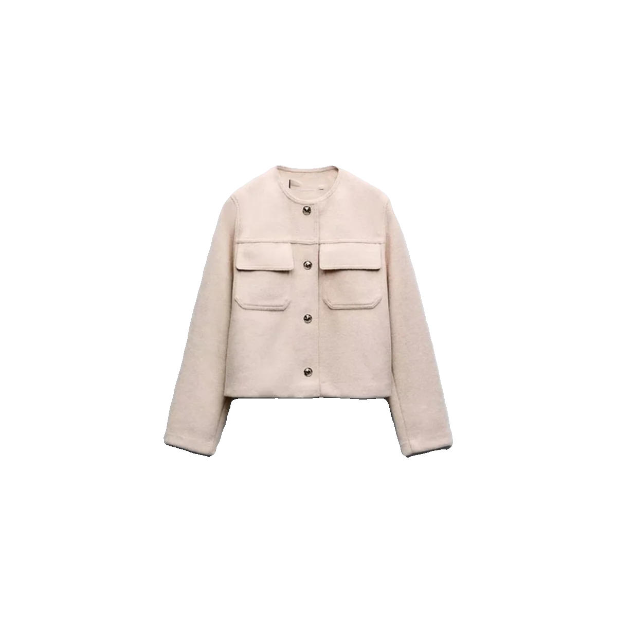 

Осенняя новая женская бархатная текстурированная верхняя одежда irt Pink Jaet 30262 72, свободный воротник стандартного кроя