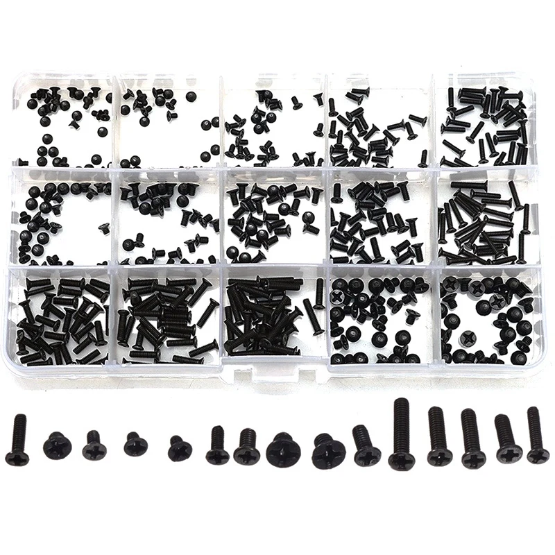 AU67-450Pcs M2 M2.5 M3 Laptop Notebook Computer Screw Kit Set For IBM HP Dell Lenovo Samsung Sony Toshiba Gateway Acer