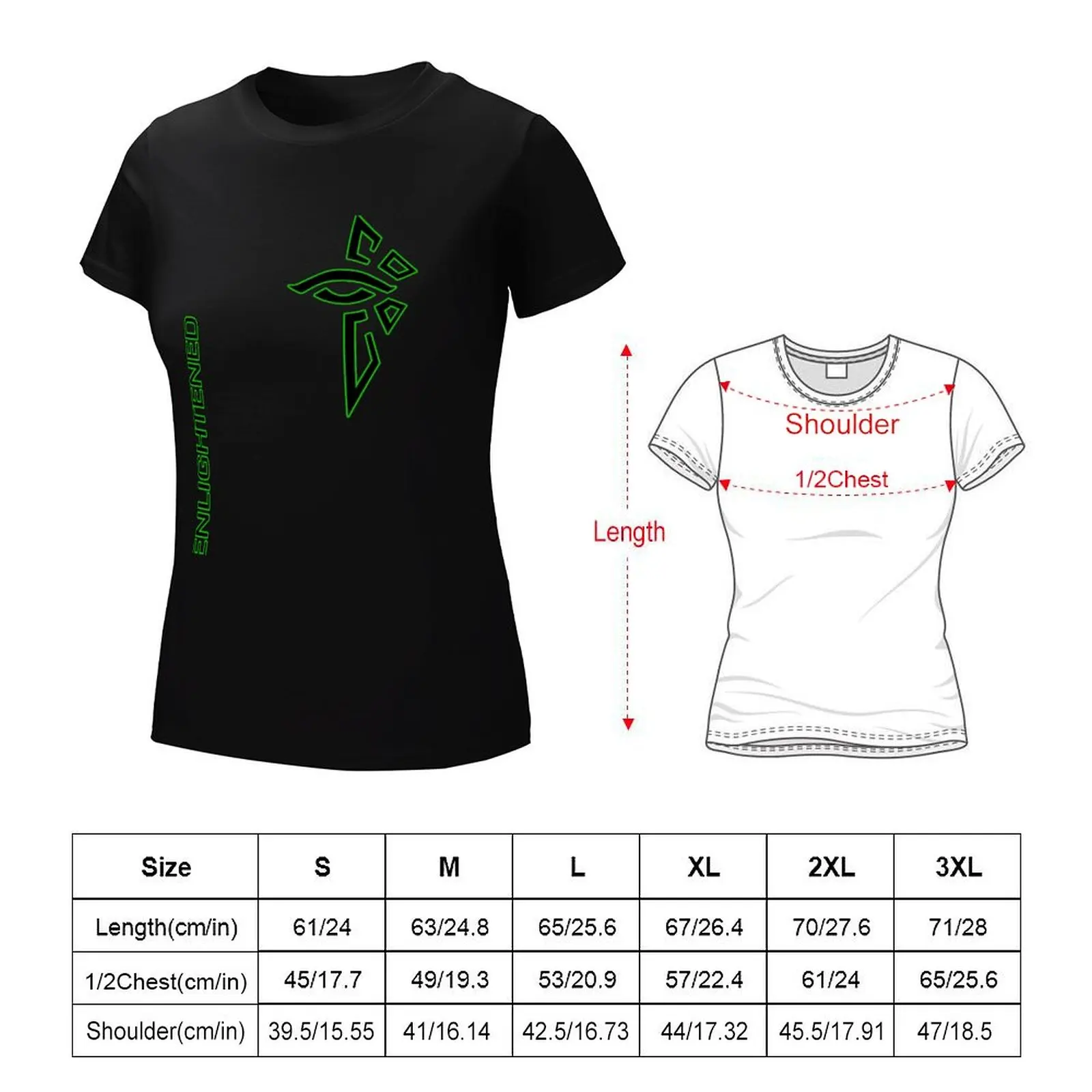 Camiseta iluminada con texto para mujer, tops de verano, blusa