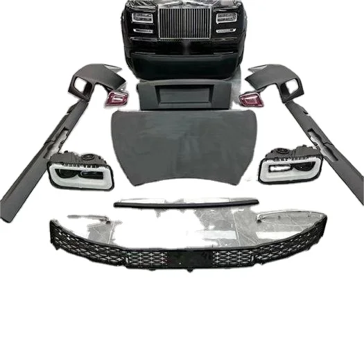 

High-quality goodsApplicable for Rolls-Royce Phantom 04-17 6 7 Gen Upgrade Retrofit Kit Surround Lights New Front Lip Bumper18 8