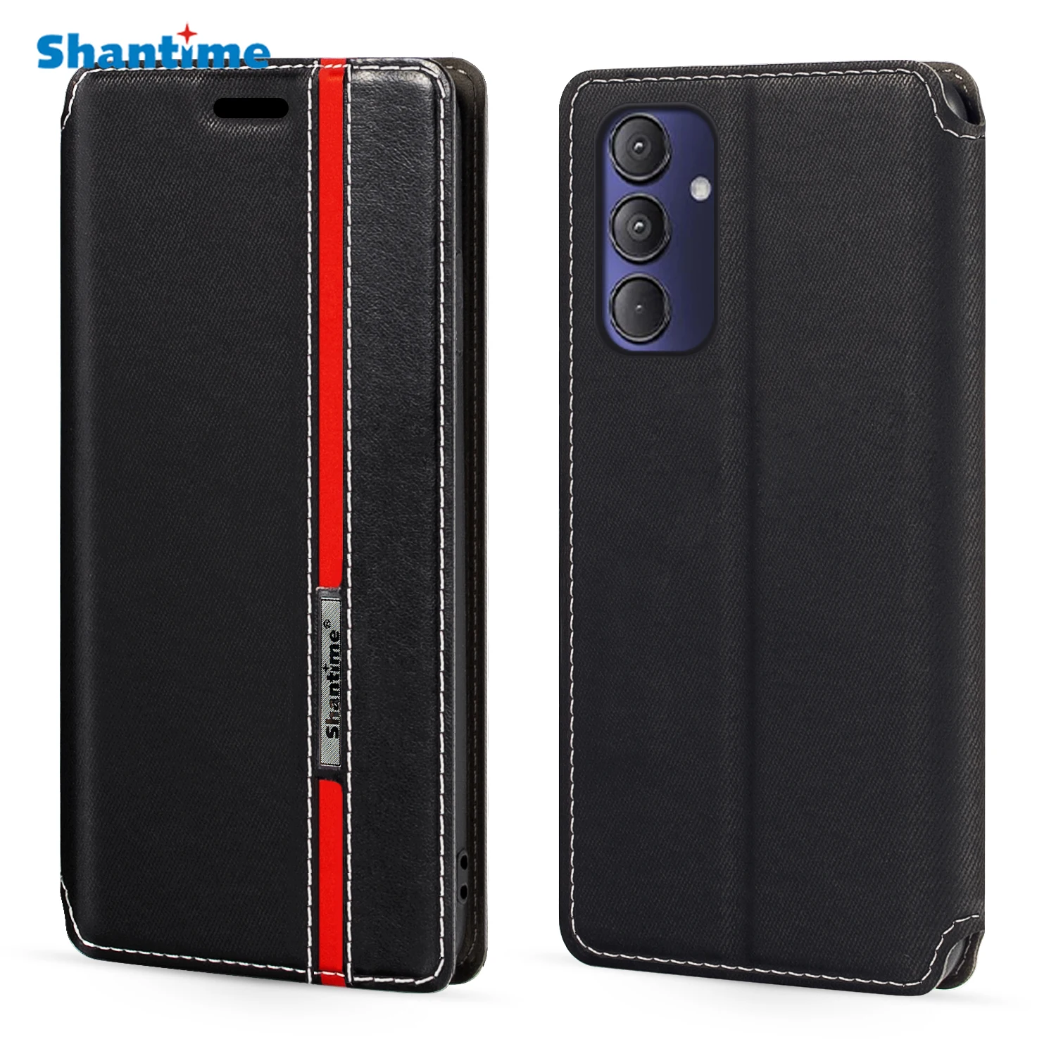 

For Gabb Phone 4 Pro Case Fashion Multicolor Magnetic Closure Leather Flip Case Cover with Card Holder 6.5 inches