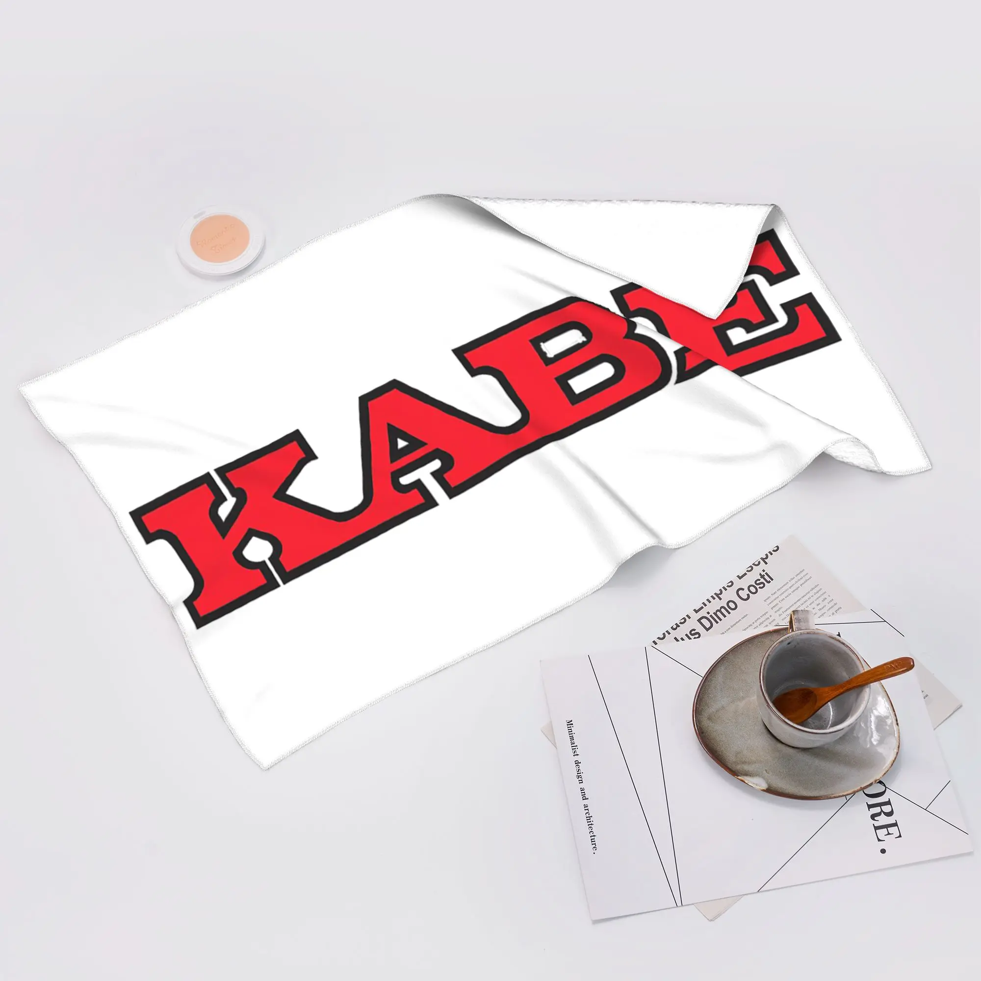 Custom Kabe caravan Soft Face Towel Quick Dry Pool Bath Cotton Towels Absorbent Quick