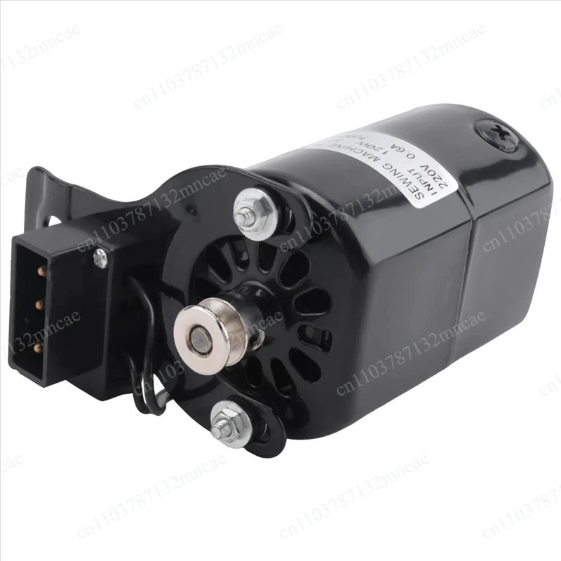 New 220V 120W Sewing Machine Motor 7000 RPM K-Bracket 0.6 AMP Home Sewing Machine Parts AC Motor