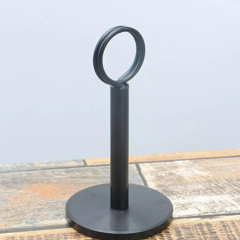 Tabletop Round Shaped Table Number Holders For Decors Memo Photo Note Card Clips 